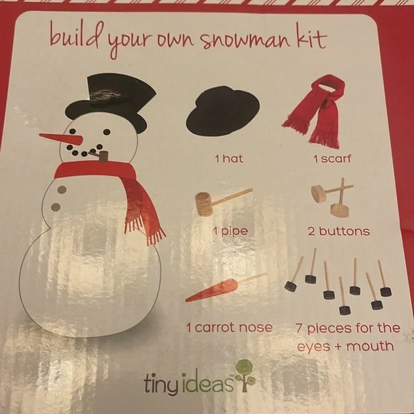 New in Box! Build Your Own Snowman Kit!⛄️ - Picture 3 of 5